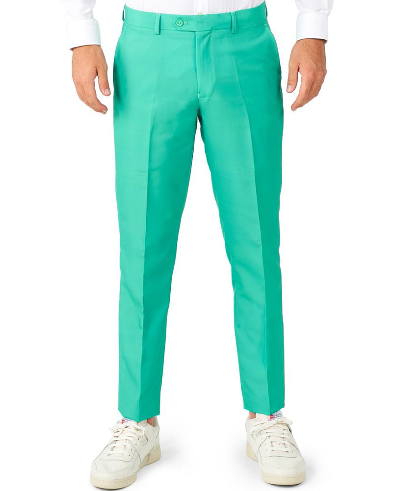 Trendy Turquoise Opposuit Premium Mens Suit