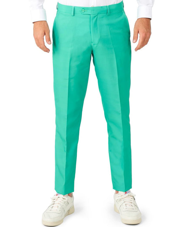 Trendy Turquoise Opposuit Premium Mens Suit