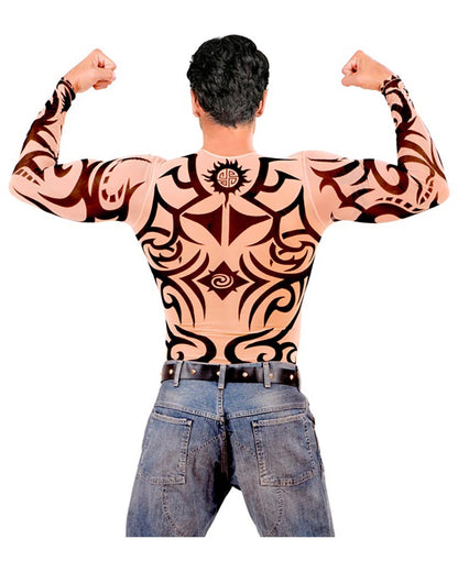 Tribal Mens Full Body Tattoo Sleeve