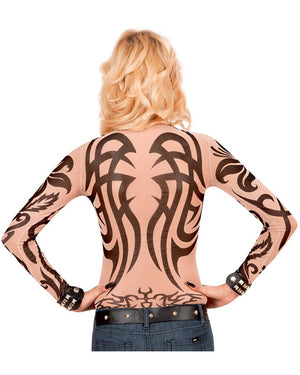 Tribal Womens Full Body Tattoo Sleeve
