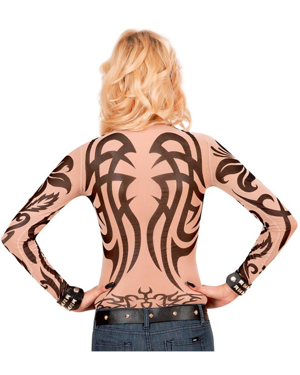 Tribal Womens Full Body Tattoo Sleeve