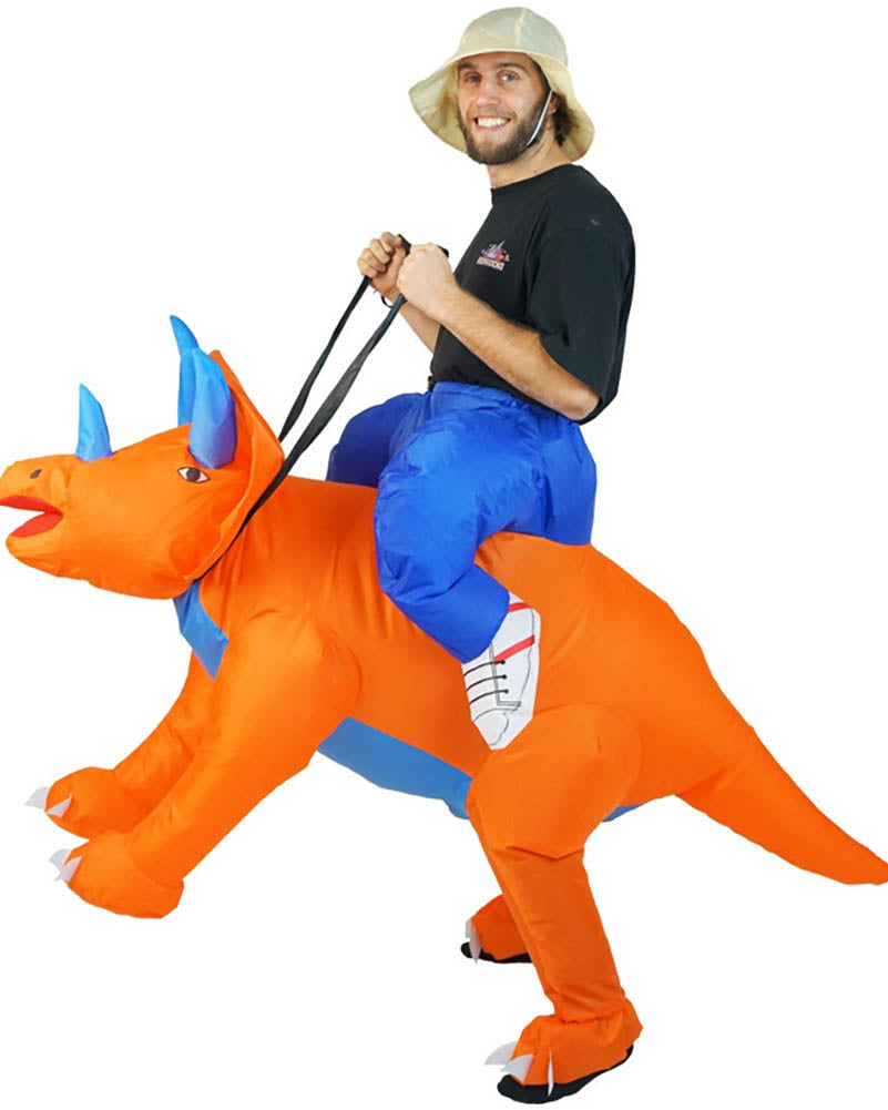 Triceratops Inflatable Adult Costume