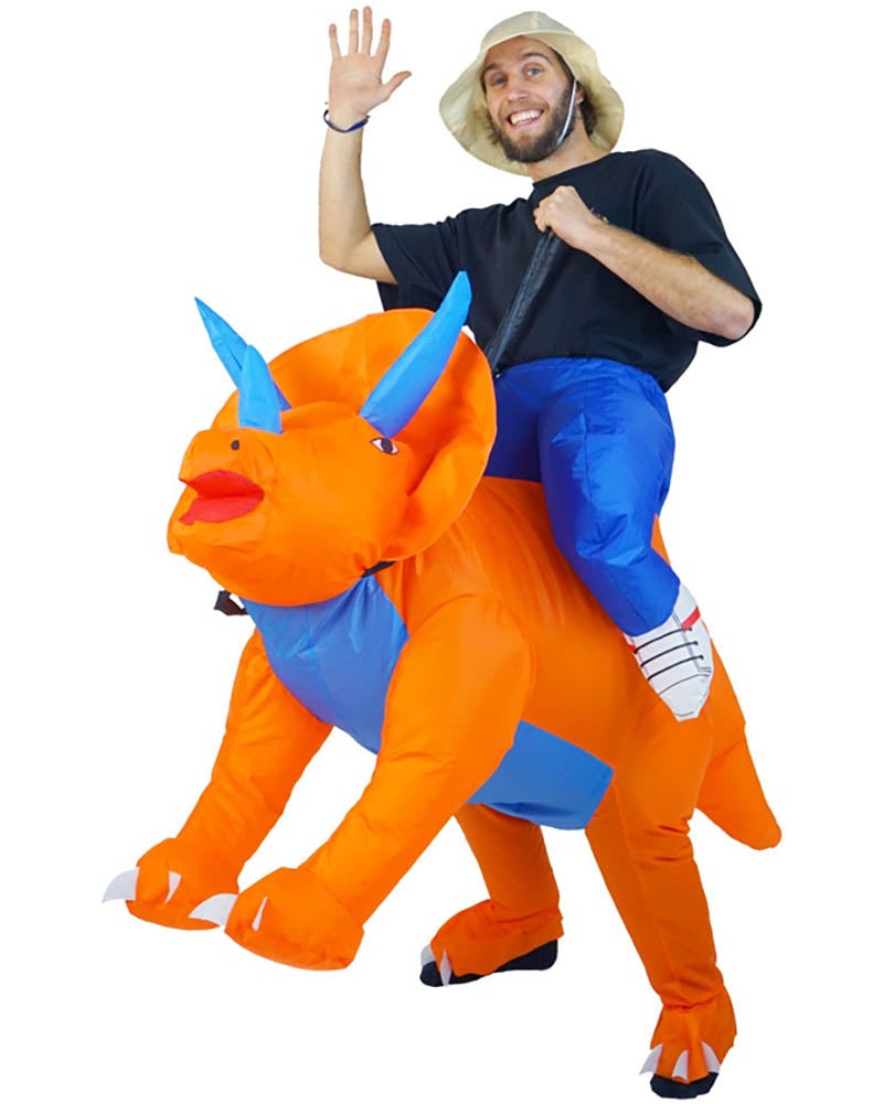 Triceratops Inflatable Adult Costume