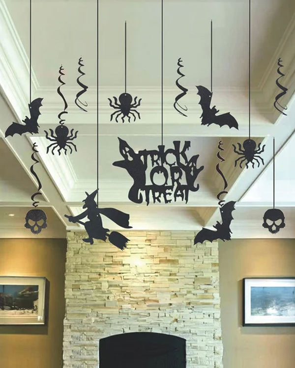 Trick or Treat Hanging Decorations Pack of 13