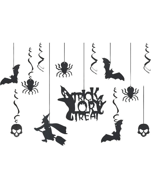 Trick or Treat Hanging Decorations Pack of 13