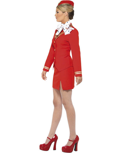 Trolley Dolly Womens Costume