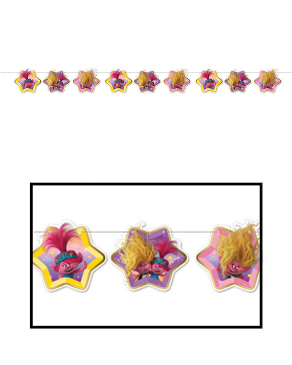 Trolls 3 Band Together Garland 2.8m