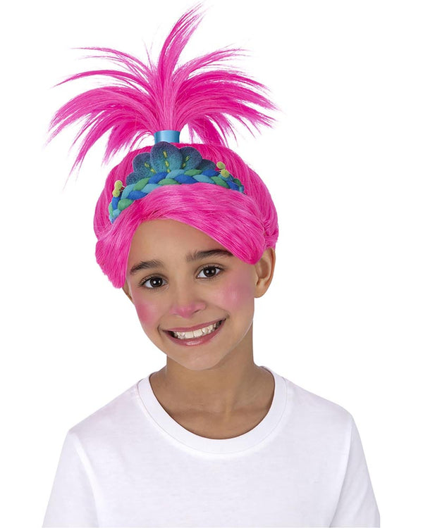 Trolls Band Together Poppy Wig