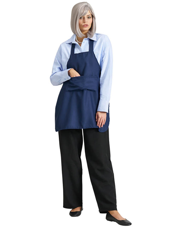 Toity Shop Lady Wig Apron and Necklace Set