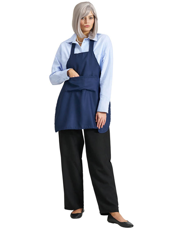 Toity Shop Lady Wig Apron and Necklace Set