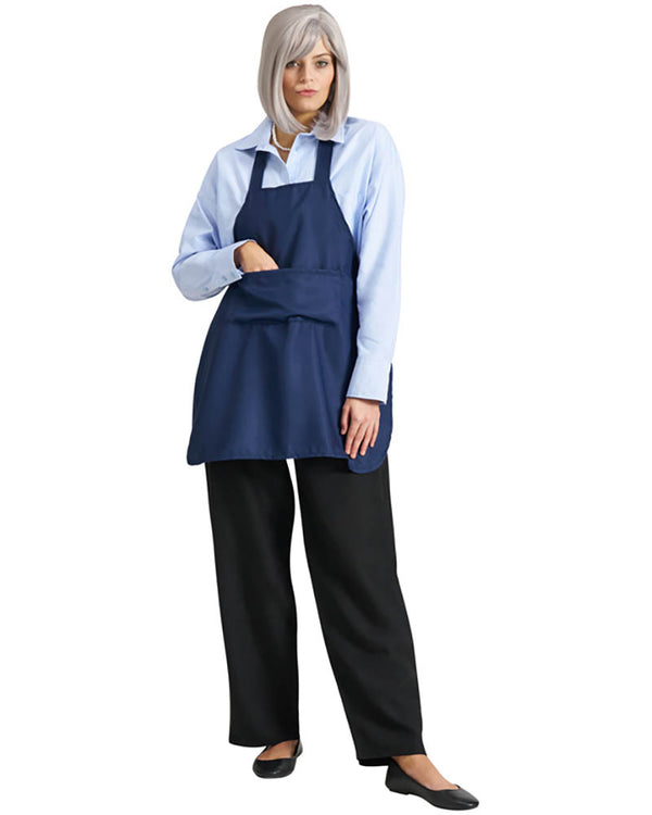 Toity Shop Lady Wig Apron and Necklace Set