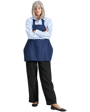 Toity Shop Lady Wig Apron and Necklace Set