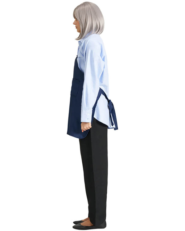 Toity Shop Lady Wig Apron and Necklace Set