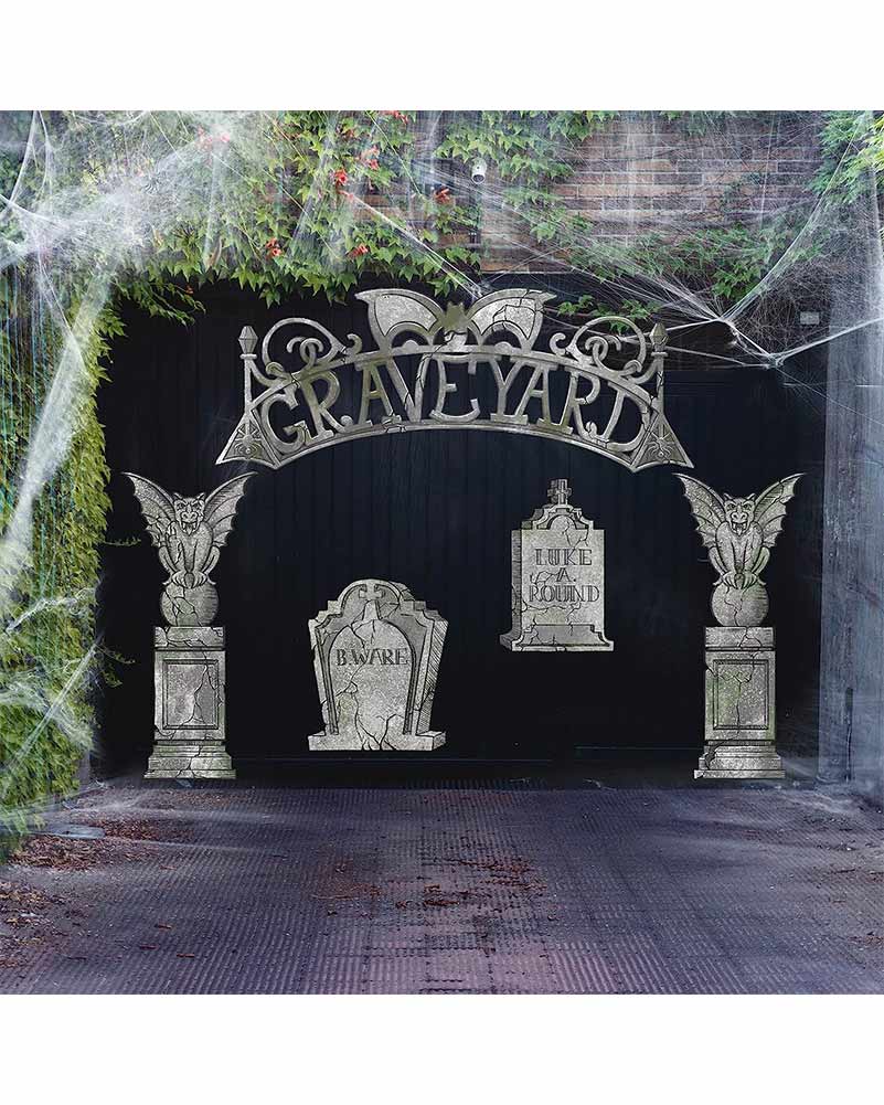Trunk or Treat Tombstone Decoration Set