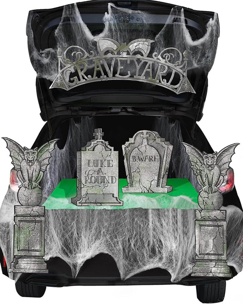Trunk or Treat Tombstone Decoration Set