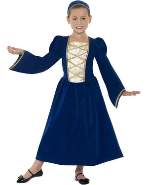 Tudor Princess Girls Costume