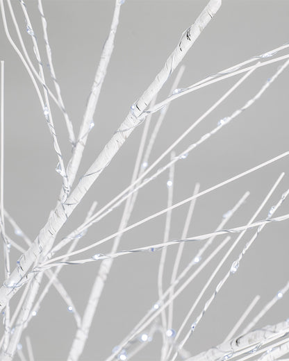 Twinkle Cool Christmas LED Micro Birch Tree 1.2m