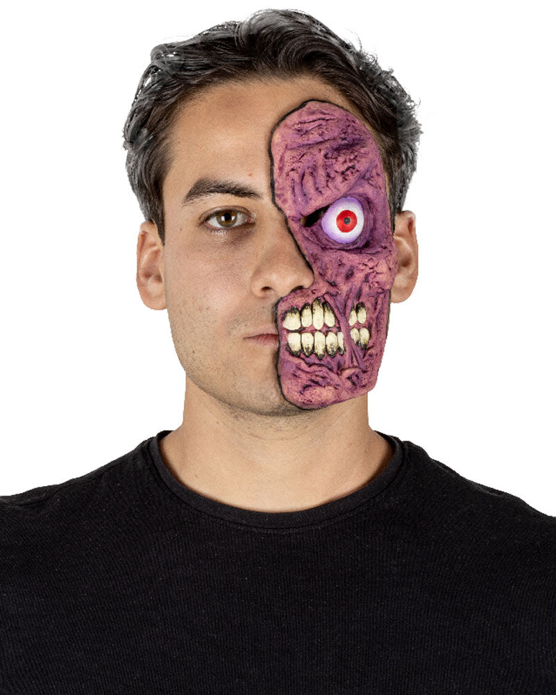 Two Faced Luxury FX Appliance Transfer Prosthetic Half Mask