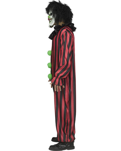 Two Headed Crazy Clown Adult Costume