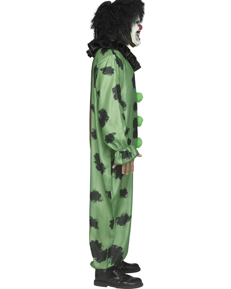Two Headed Crazy Clown Adult Costume