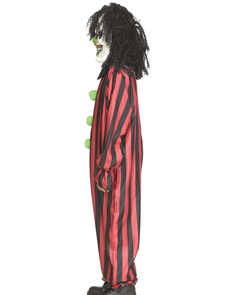 Two Headed Crazy Clown Kids Costume
