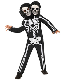 Two Headed Skeleton Boys Halloween Costume