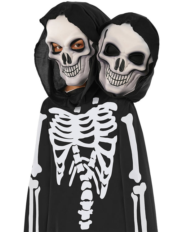 Two Headed Skeleton Boys Costume