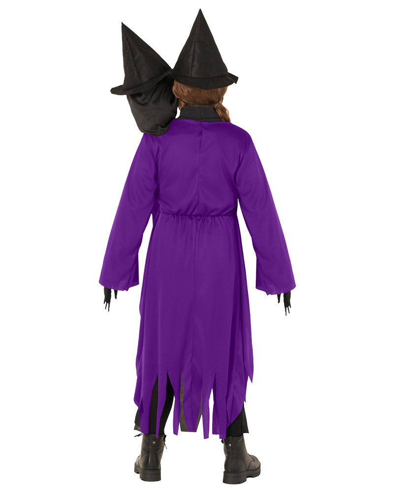 Two Headed Witch Girls Costume