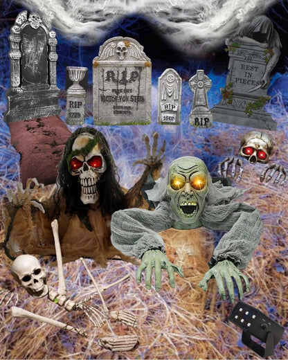 Ultimate Graveyard Kit with Grave Mound