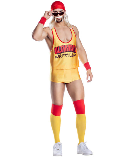Ultimate Wrestler Mens Costume