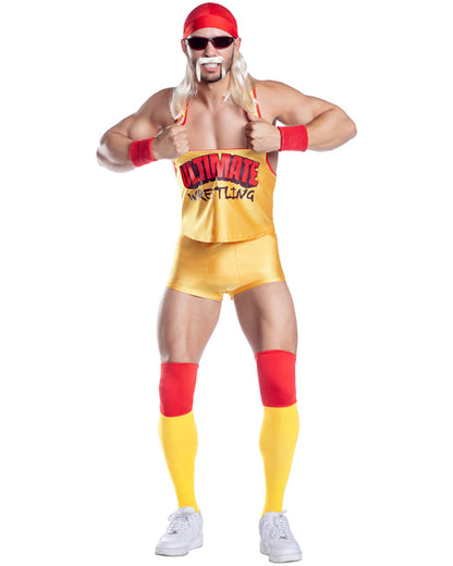 Ultimate Wrestler Mens Costume