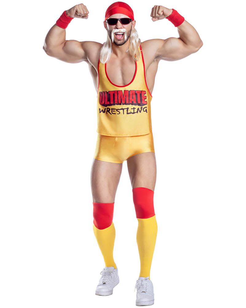 Ultimate Wrestler Mens Costume