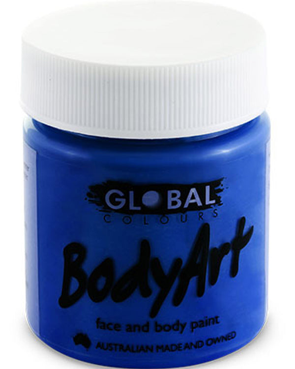 Ultra Blue Face and Body Paint Tub 45ml