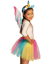 Unicorn Fairy Tutu Wings and Tiara Set