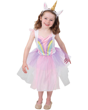 Pastel Unicorn Girls Costume