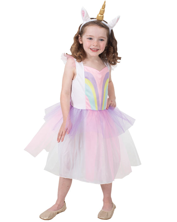 Pastel Unicorn Girls Costume