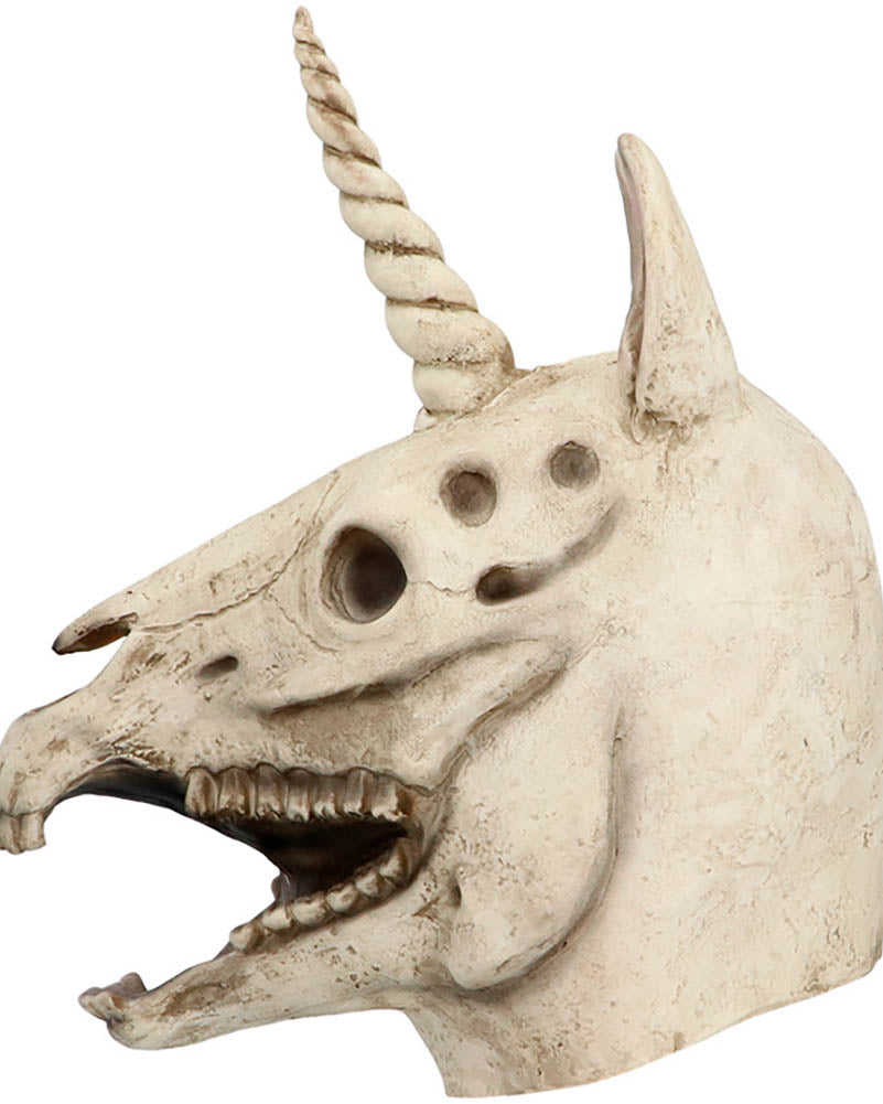 Unicorn Skull Latex Mask