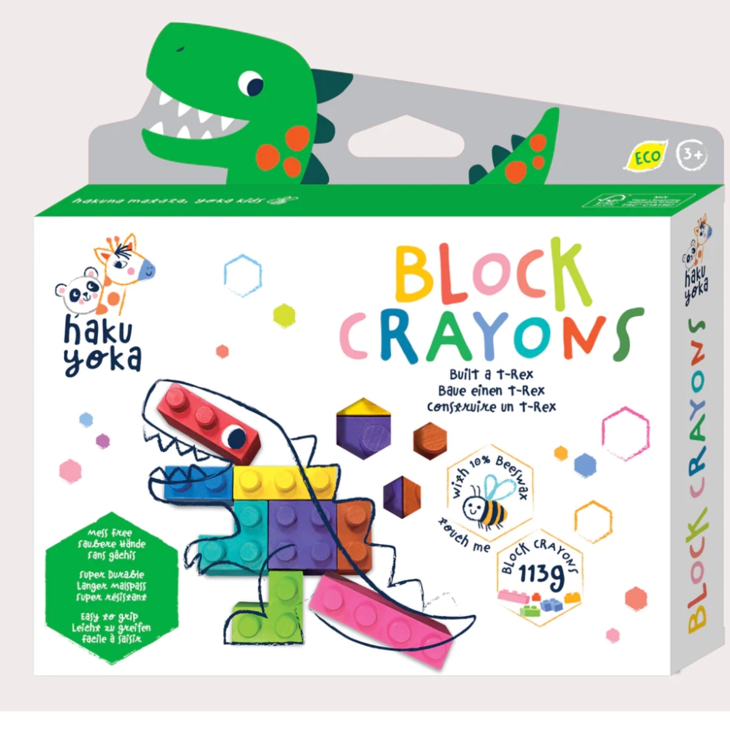 T-Rex Block Crayons