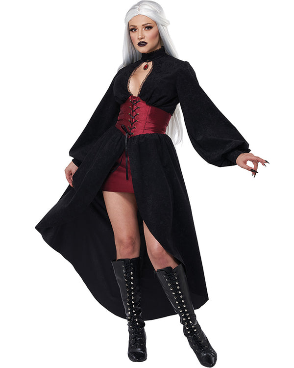 Vampire Corset Coat Womens Costume