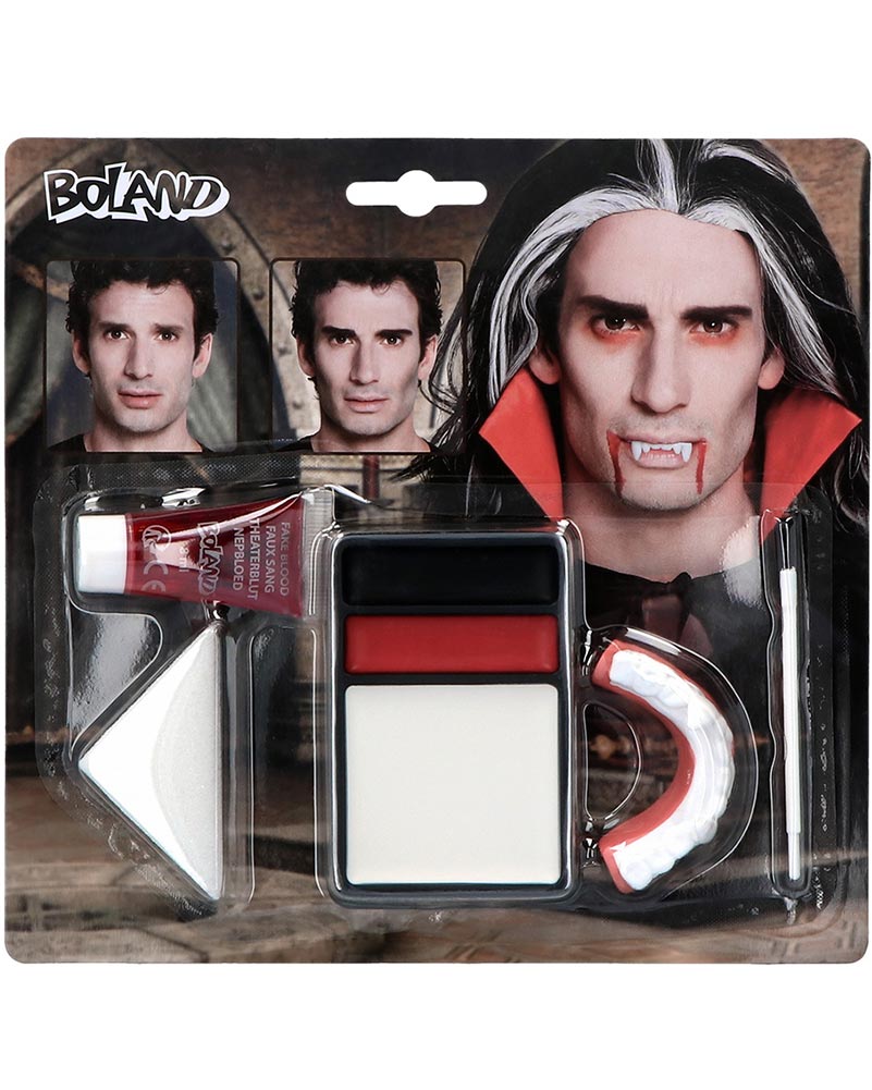 Vampire Deluxe Face Paint Set For Halloween