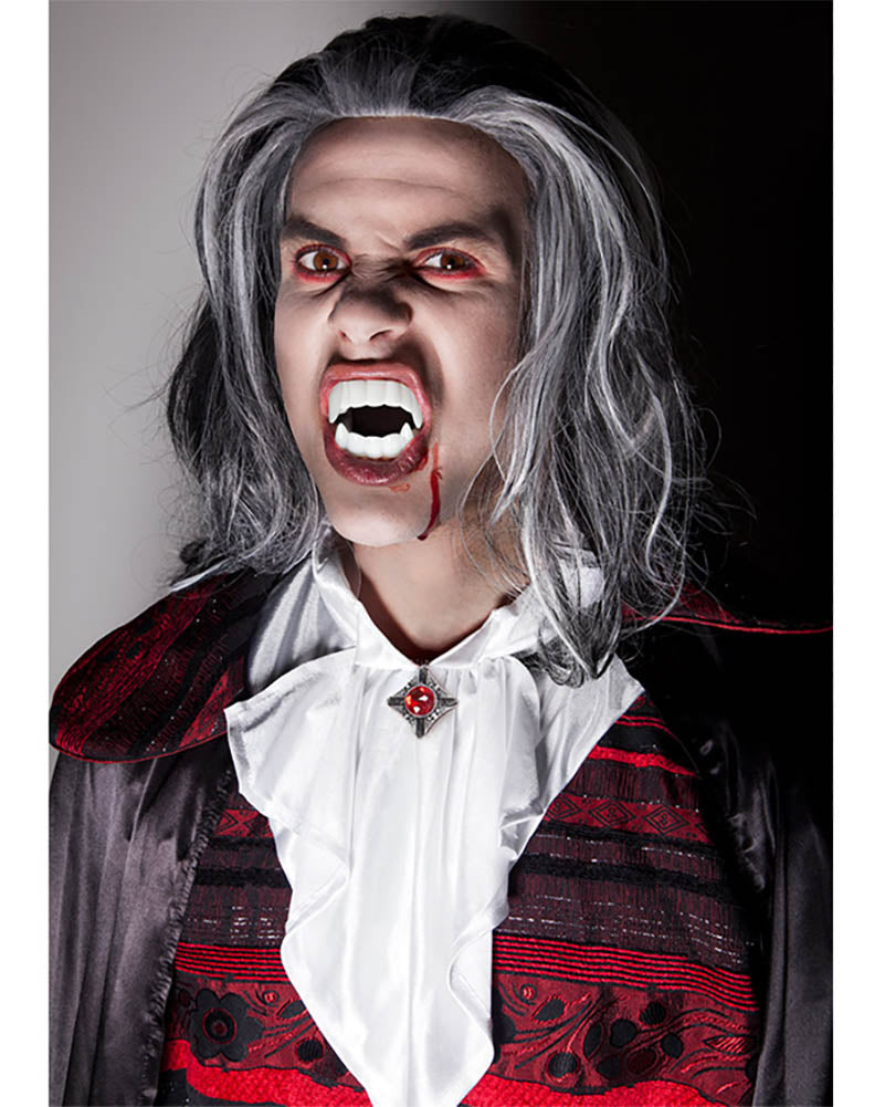 Vampire Teeth with Fake Blood Deluxe Set