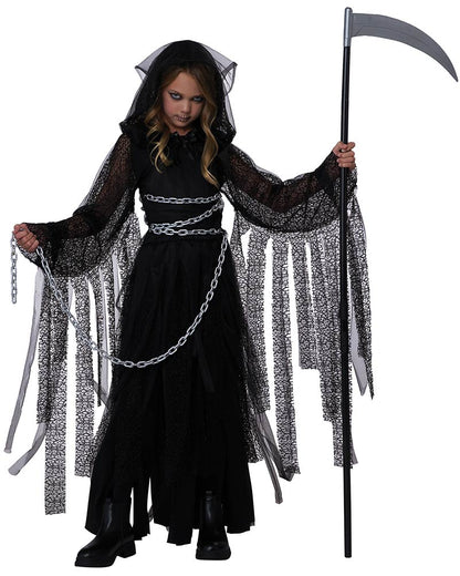 Veil of Grim Reaper Girls Costume