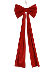 Christmas Red Velvet Bow 1.1m