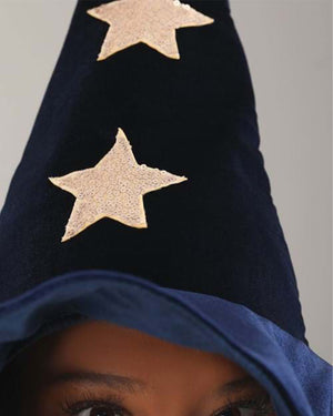 Velvet Stars Witch Hat