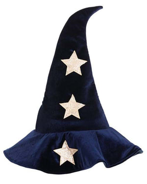 Velvet Stars Witch Hat
