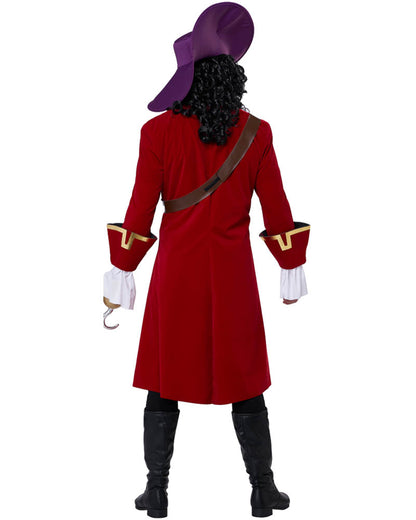 Vengeful Captain Hook Mens Costume