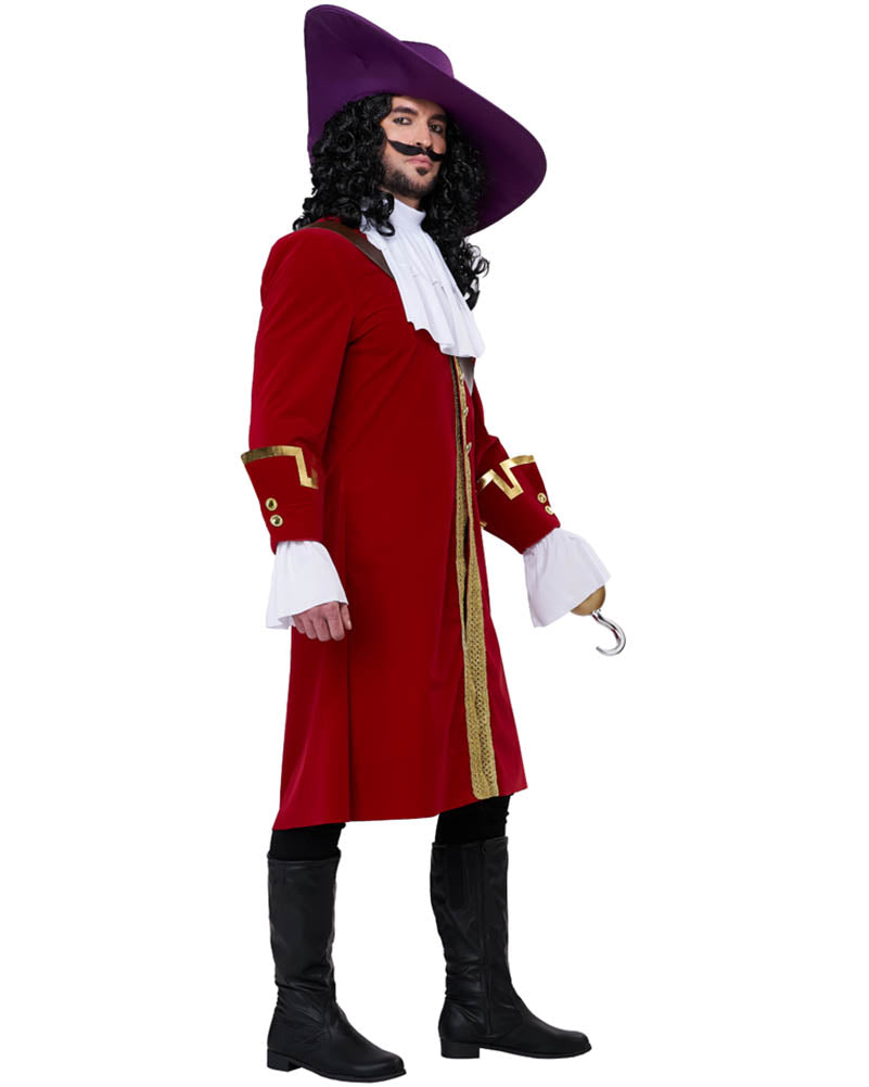 Vengeful Captain Hook Mens Costume