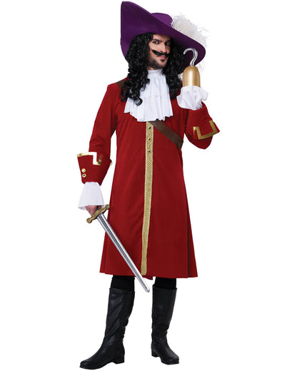 Vengeful Captain Hook Mens Costume