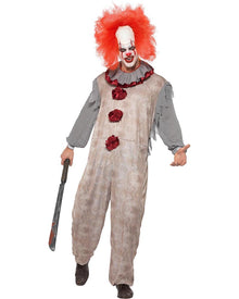 Vintage Clown Mens Halloween Costume