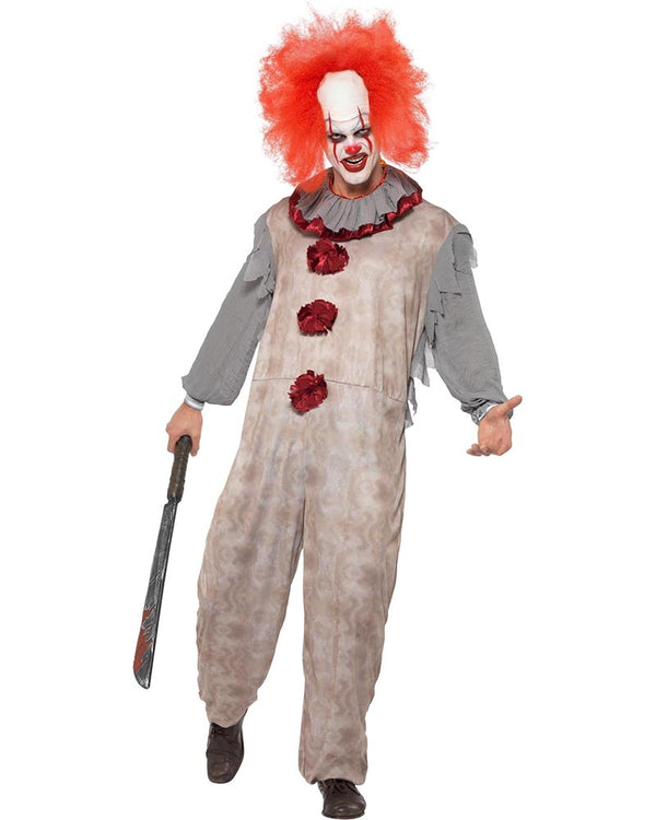 Vintage Clown Mens Costume
